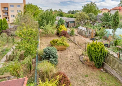 Zahrada 174 m² z balkonu